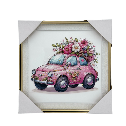 Flower Car Scenery 30x30