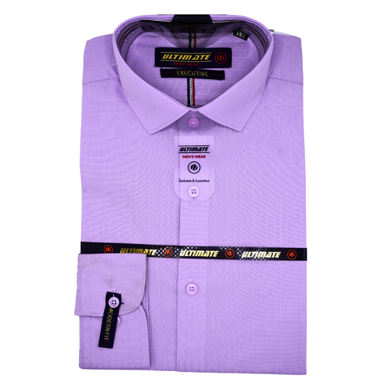 Lavender color Men's dress shirt