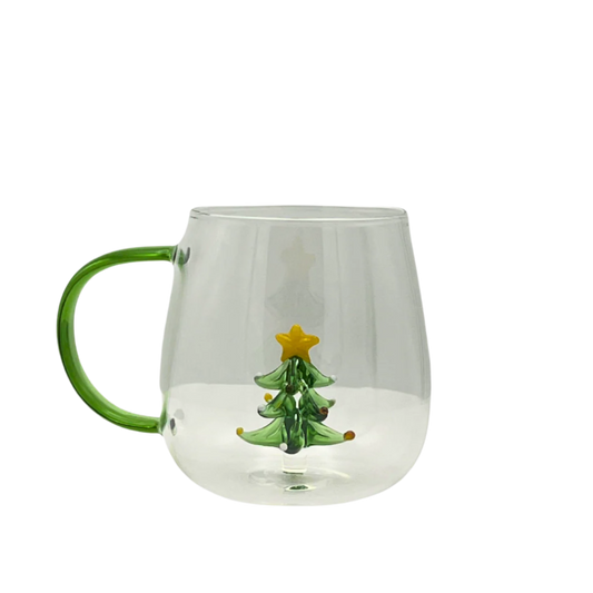 Christmas Tree 3D Cup