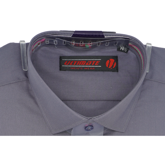 Grey color Men's Dress Shirt