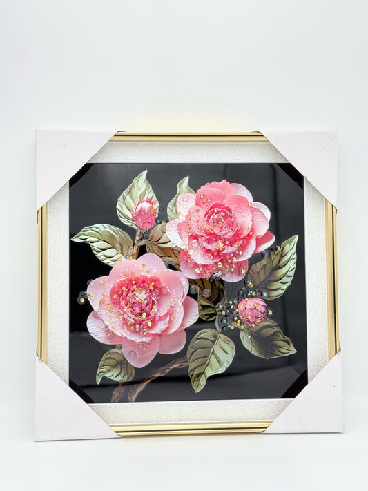 Pink Rose 30x30