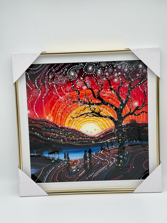 Road Under The Sun Beads Scenery 40X40