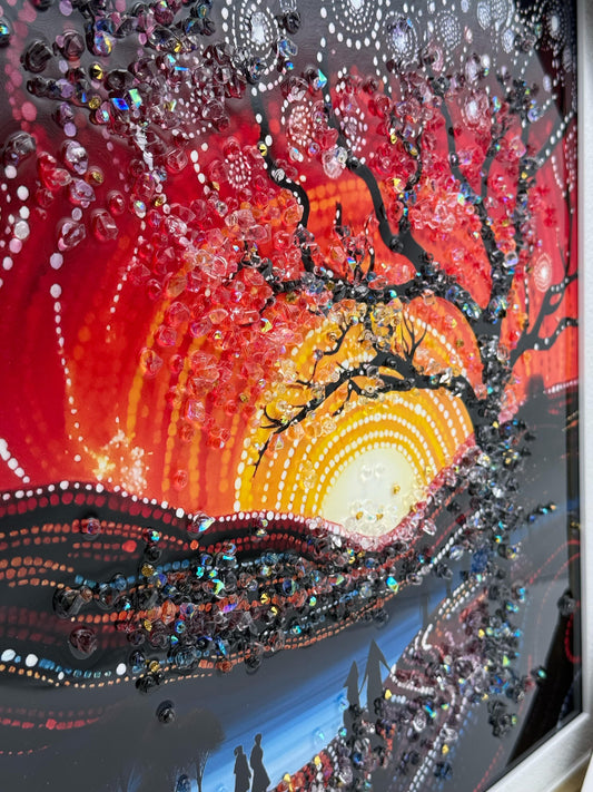 Road Under The Sun Beads Scenery 40X40