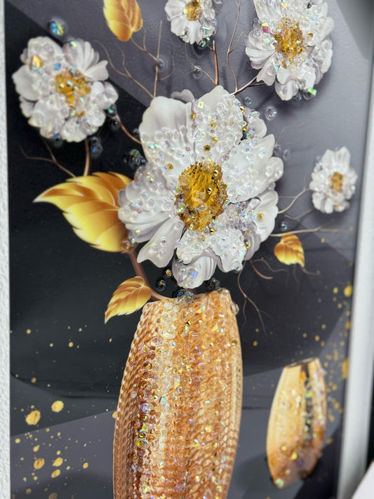 Plum Blossom Beads Scenery 30x40