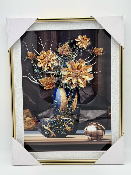 Gold Rose Beads Scenery 30x40