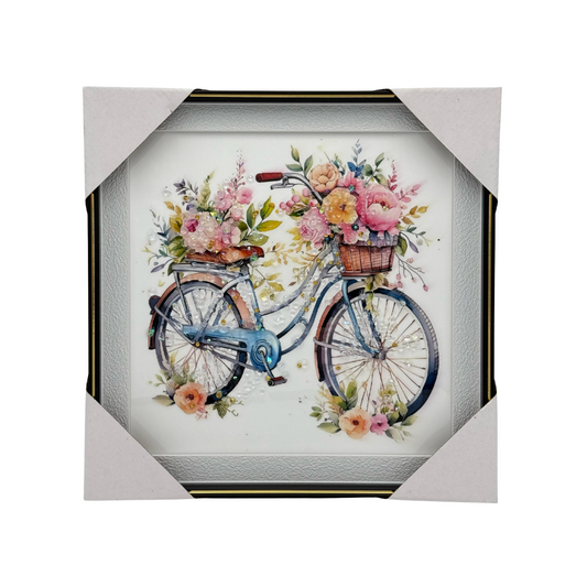 Charming Flower Cycle Scenery 30x30