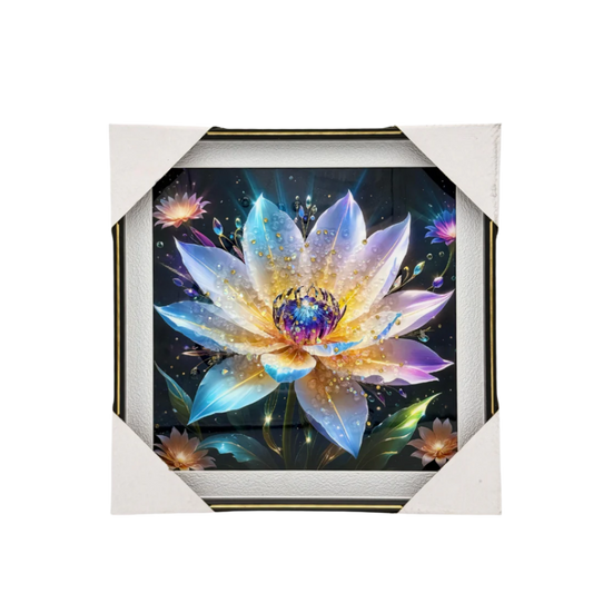 Crystal flower 30x30
